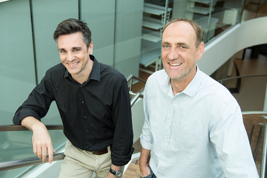 Sebastian Theurich (left), Jens Brüning (right)