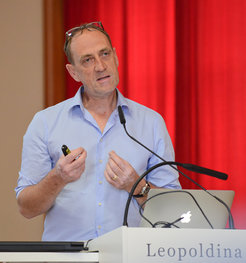 Prof Brüning at the Leopoldina in Halle (Saale).