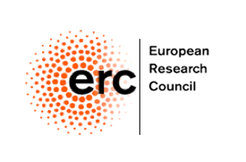 ERC Logo auf weißem Hintergrund